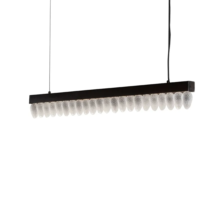 Hadeland Glassverk Krystallkongle Taklampe 1250mm