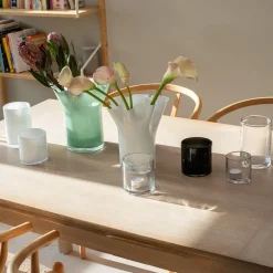 Nova Bold Tulipanvase 25cm Hvit